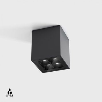 Вуличний світильник LTX BIM70 S, L70mm, W70mm, H80mm, 8,4W LED, темно-сірий (08.1112.8.930.GR.50) 08.1112.8.930.GR.50 фото