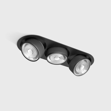 Світильник LTX SOL IN MINI X3, L301mm, W111mm, H50mm, LED 3x7W, 4000K, чорний/чорний (01.7523.21.940.BK/BKG) 3495 фото