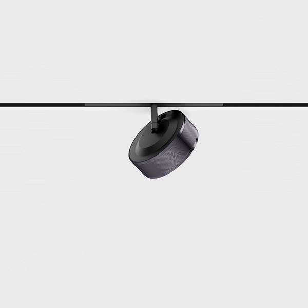 Світильник LTX для трекових систем MICRO_LINE SOL MINI, D75mm, H26mm, LED 6.3W, 4000К, diamond black/чорний (14.7526.7.940.DBG/BK) 3117 фото