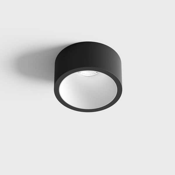 Світильник LTX INVISIBLE MINI OUT, D55mm, H58mm, LED 6.3W, 2700K, чорний/білий (01.2203.7.927.BK/WH) 3393 фото