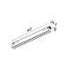 IN_LINE COMFORT 407 DALI 4x, L407mm, W24.5mm, H48mm, LED 20W, 4000К, чёрный (06.4071.20.940.BK.DALI.4x) 3935 фото 2