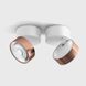 SOL SURF, D95mm, H78mm, LED 14W 4000K, белый/медь (02.9533.14.940.WH/CP) 2959 фото 3