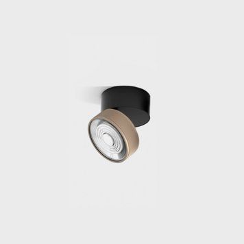 Світильник LTX SOL SURF MINI, D75мм, H70мм, LED 7W, 3000K, чорний/sahara beige (02.7526.7.930.BK/SBG) 2903 фото