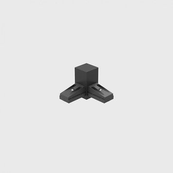 Соединитель электрический L-образный накладной IN_LINE CORNER 90, 4-x проводной, чёрный (06.SE90HR.BK.4x) 06.SE90HR.BK фото