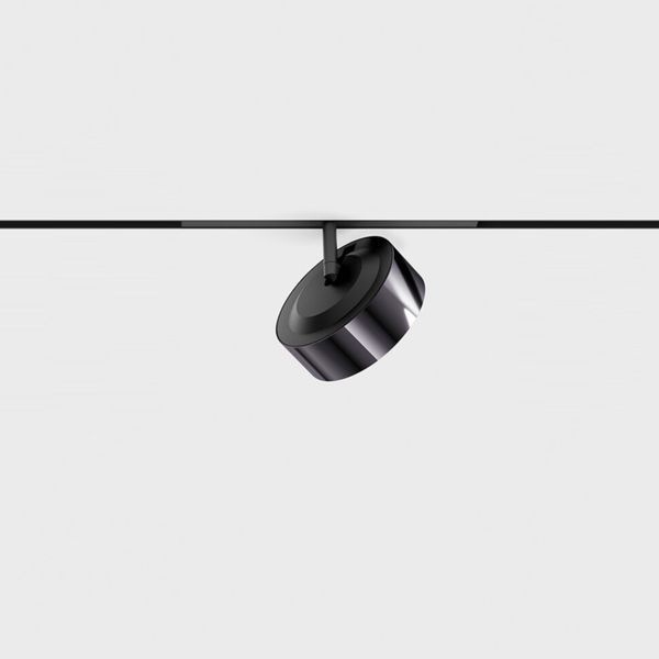 Світильник LTX для трекових систем MICRO_LINE SOL MINI, D75мм, H26мм, LED 6.3W, 4000К, DALI, diamond black/чорний (14.7526.7.940.DB/BK.DALI) 3115 фото