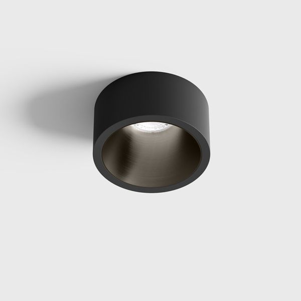Світильник LTX INVISIBLE MINI OUT, D55мм, H58мм, LED 6.3W, 3000K, чорний/midnight (01.2203.7.930.BK/MN) 3391 фото
