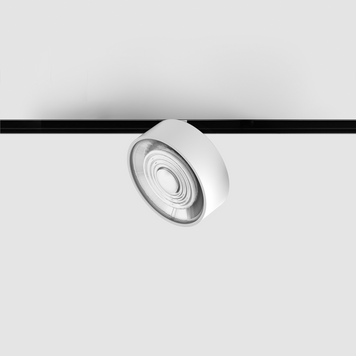 Світильник LTX для трекових систем IN_LINE SOL, D95mm, H33mm, LED 10.8W, 3000К, білий/білий (06.9533.14.930.WH) 2483 фото