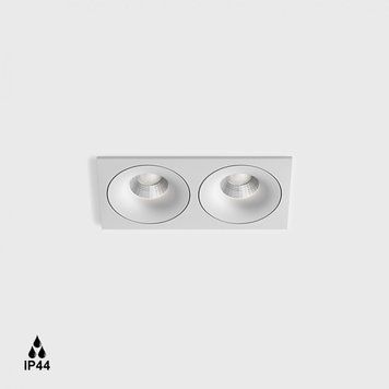 RIO F2, L192mm, W100mm, H56mm, LED 2x9W, 4000К, белый (01.6480F2.20.940.WH) 00-00052389 фото