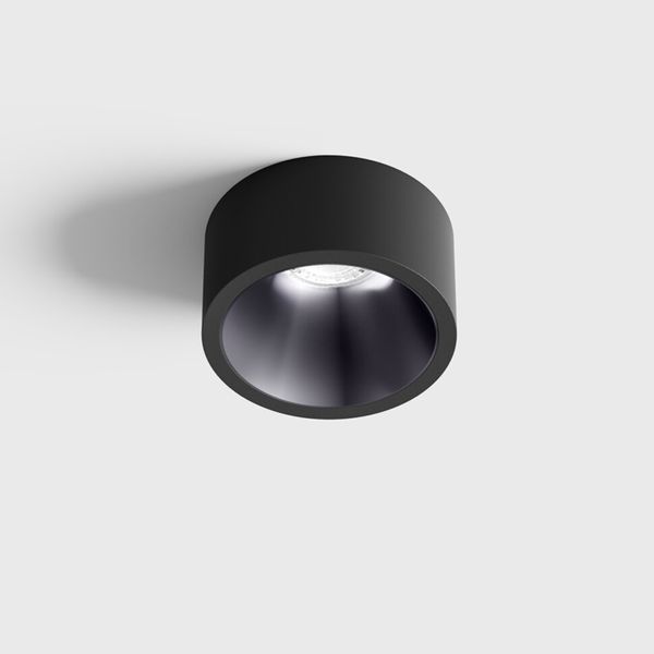 Світильник LTX INVISIBLE MINI OUT, D55mm, H58mm, LED 6.3W, 4000K, чорний/diamond black (01.2203.7.940.BK/DB) 3389 фото