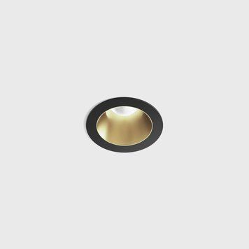 Світильник LTX NANO R, D48мм, H67мм, LED 8W 2700K, чорний/латунь (01.3910.8.927.BK/BR) 3326 фото