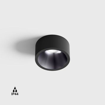 Світильник LTX INVISIBLE MINI OUT, D55mm, H58mm, LED 6.3W, 3000K, чорний/diamond black (01.2203.7.930.BK/DB) 3388 фото