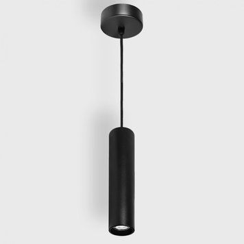 Підвісний світильник LTX PIPE M, D45mm, H300mm, LED 10W, 3000К, чорний (03.4008.10.830.BK) 34057 фото