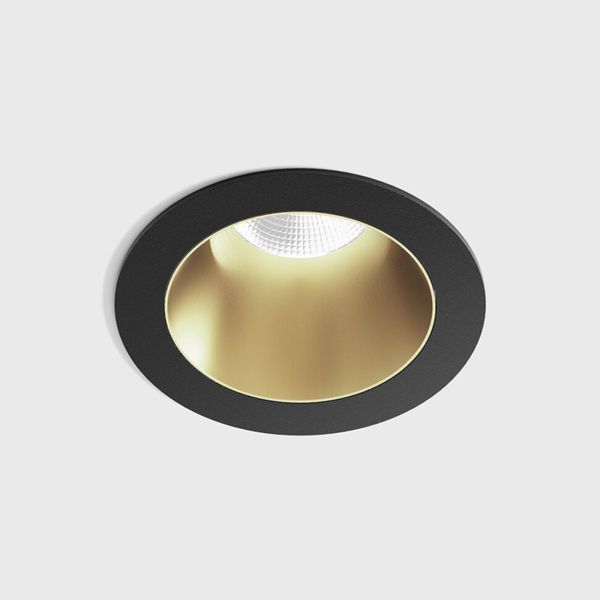 Світильник LTX NANO R, D48мм, H67мм, LED 8W 2700K, чорний/латунь (01.3910.8.927.BK/BR) 3326 фото