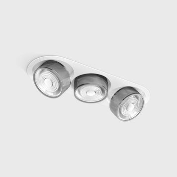 SOL IN MINI X3, L301mm, W111mm, H50mm, LED 3x7W, 4000K, белый/хром (01.7523.21.940.WH/CRG) 3539 фото