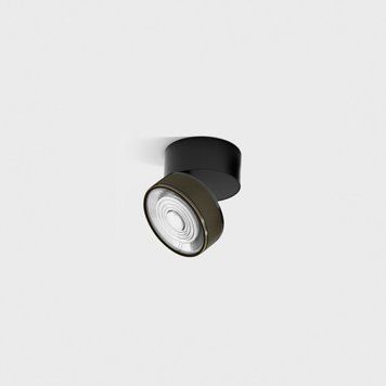 Світильник LTX SOL SURF MINI, D75мм, H70мм, LED 7W, 3000K, чорний/бронза (02.7526.7.930.BK/BZG) 2899 фото