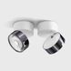 Світильник LTX SOL SURF, D95mm, H78mm, LED 14W 3000K, білий/diamond black (02.9533.14.930.WH + SOL RING DIAMOND BLACK) 2553 фото 3