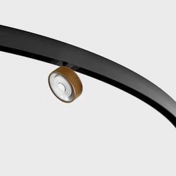 Світильник LTX для трекових систем IN_RING SOL MINI, D75мм, H26мм, LED 6.3W, 4000К, coffee/чорний (09.7526.7.940.CFG/BK) 2773 фото