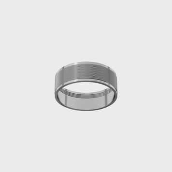 Світильник LTX Декоративне кільце SOL RING GRAIN, D95mm, H33mm, хром (SOL RING GRAIN CHROME) 3163 фото