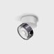 Світильник LTX SOL SURF, D95mm, H78mm, LED 14W 4000K, білий/diamond black (02.9533.14.940.WH + SOL RING DIAMOND BLACK) 2552 фото 1
