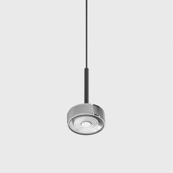 Світильник LTX SOL MINI P NANO, D75мм, H135мм, 7W LED, 24&deg;, 3000K, IP20, чорний/хром (03.7531.7.930.BK/CRG) 3272 фото