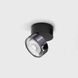 Світильник LTX SOL SURF, D95mm, H78mm, LED 14W 3000K, чорний/diamond black (02.9533.14.930.BK + SOL RING DIAMOND BLACK) 2551 фото 1