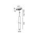 Світильник LTX для трекових систем IN_RING TUB S P 600, D30mm, H600mm, LED 7W, 50&ordm;, 3000K, sahara beige (09.0360.8.930.SB) 3659 фото 2