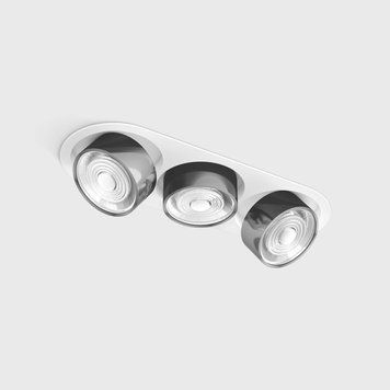 SOL IN MINI X3, L301mm, W111mm, H50mm, LED 3x7W, 3000K, белый/хром (01.7523.21.930.WH/CR) 3536 фото