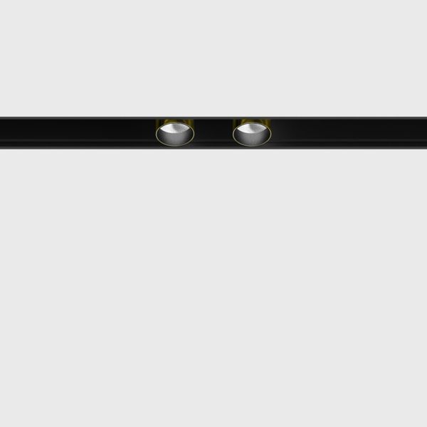 Світильник LTX для трекових систем IN_LINE TUB XS A 22 X2, D22, H23mm, LED 2х2W, 3000К, латунь (06.2221.4.930.BR) 06.2221.4.930.BR фото