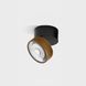 Світильник LTX SOL SURF, D95mm, H78mm, LED 14W 3000K, чорний/coffee (02.9533.14.930.BK/CFG) 2935 фото 1