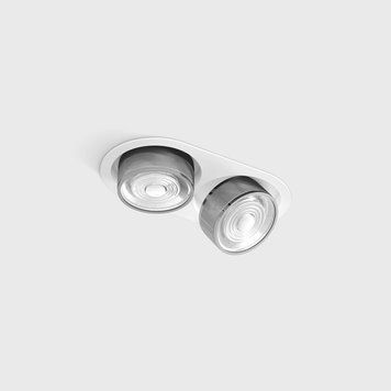 Світильник LTX SOL IN MINI X2, L206mm, W111mm, H50mm, LED 2x7W, 4000K, білий/хром (01.7522.14.940.WH/CRG) 3485 фото