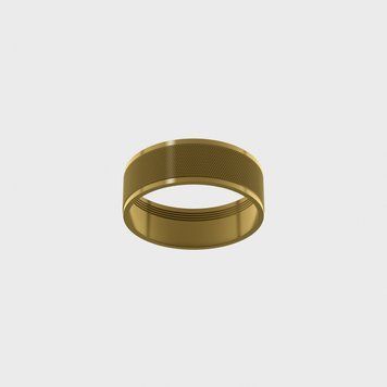Світильник LTX Декоративне кільце SOL RING GRAIN, D95mm, H33mm, латунь (SOL RING GRAIN BRASS) 3160 фото