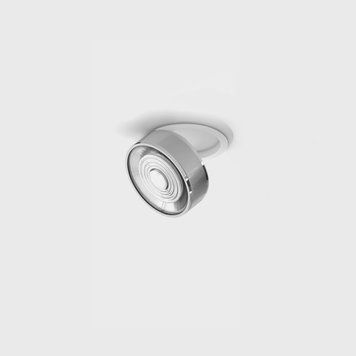 Світильник LTX SOL IN MINI, D75mm, H26mm, LED 7W, 3000K, білий/хром (01.7526.7.930.WH/CRG) 2830 фото