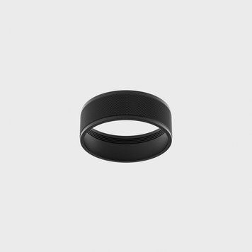 Світильник LTX Декоративне кільце SOL RING GRAIN, D95mm, H33mm, чорний (SOL RING GRAIN BLACK) 3159 фото