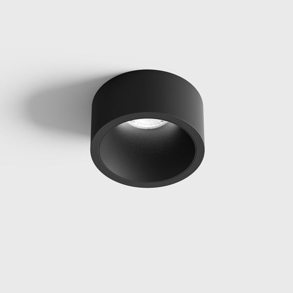 Світильник LTX INVISIBLE MINI OUT, D55mm, H58mm, LED 6.3W, 3000K, чорний (01.2203.7.930.BK) 3382 фото