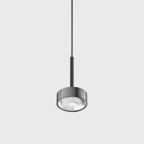 Світильник LTX SOL MINI P NANO, D75мм, H135мм, 7W LED, 24&deg;, 3000K, IP20, чорний/хром (03.7532.7.930.BK/CR) 3268 фото