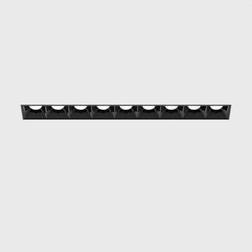 Вбудований світильник LTX VARIO COMFORT 218 TRIMLESS, L205mm, W24.5mm, H45mm, LED 14W, 3000К, чорний (01.2181.14.930.BK + VARIO FRAME3) 43&nbsp;917 фото