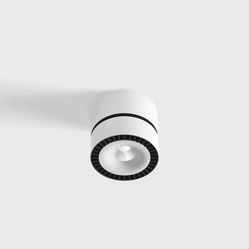 Накладний світильник LTX EYE SURF, D105mm, H92mm, LED 12W, 3000К, білий (02.6090.12.830.WH) 34025 фото