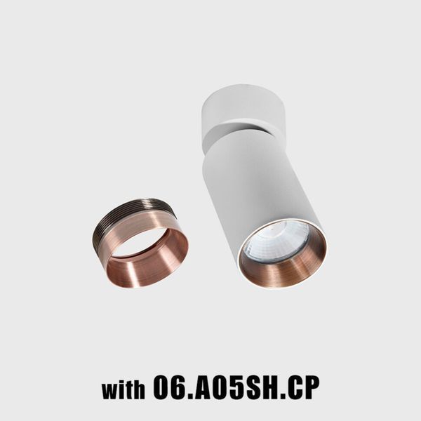 Світильник LTX TUB M SA 90, D52mm, H140mm, LED 9W, 4000К, білий (02.0591.9.940.WH) 2605 фото