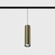 Світильник LTX для трекових систем IN_LINE TUB M P 200, D52mm, H200mm, LED 10.8W, 4000К, латунь (06.0521.19.940.BR) 2656 фото 1