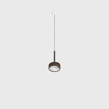 Світильник LTX SOL MINI P NANO, D75мм, H135мм, 7W LED, 24&deg;, 4000K, IP20, чорний/мідь (03.7532.7.940.BK/CPG) 3263 фото