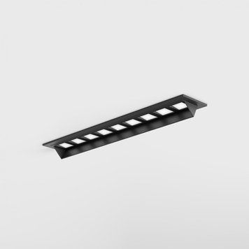 Вбудований світильник LTX VARIO WALL WASHER 218, L218mm, W38mm, H45mm, LED 14W, 4000К, чорний (01.2185.14.940.BK) 43&nbsp;928 фото