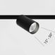 Світильник LTX для трекових систем IN_LINE ZOOM, D52mm, H90mm, LED 13W, 3000К, чорний (06.0599.13.930.BK) 06.0599.13.930.BK фото 1