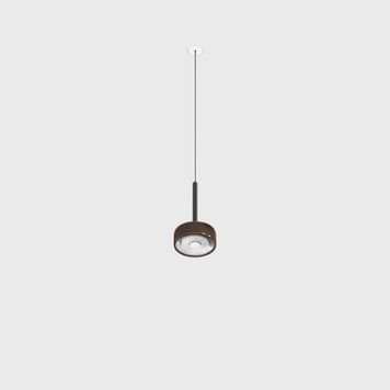 Світильник LTX SOL MINI P NANO, D75мм, H135мм, 7W LED, 24&deg;, 4000K, IP20, чорний/мідь (03.7531.7.940.BK/CPG) 3261 фото