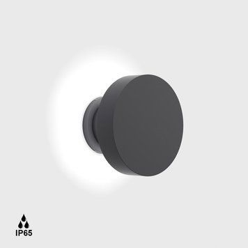 Вуличний світильник LTX BUTTON IP, D140mm, sp 92mm, LED 18W, 2700К, IP65, графіт (08.2051.18.927.GR) 2439 фото