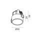 Світильник LTX INVISIBLE MINI OUT, D55mm, H58mm, LED 6.3W, 4000K, midnight (01.2203.7.940.MN) 3419 фото 2