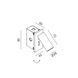Світильник LTX TO READ IN, L40mm, H80mm, SP60mm, CREE LED 2.1W, 3000К, білий (10.0372.2.930.WH) 3804 фото 2