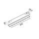 IN_LINE COMFORT 205, 2 groups, ON/OFF, L205mm, W24.5mm, H48mm, LED 12W, 3000К, белый (06.2051.12.930.WH.2G) 3907 фото 2