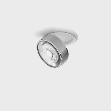 Світильник LTX SOL IN, D95mm, H33mm, LED 14W 4000K, білий/хром (01.9533.14.940.WH/CRG) 2872 фото
