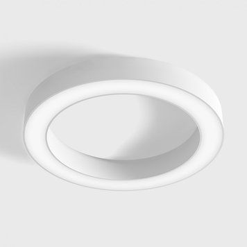 Накладний світильник LTX RING M, D390mm, H50mm, LED 25W, 3000К, білий (02.3900.25.930.WH) 00-00050540 фото