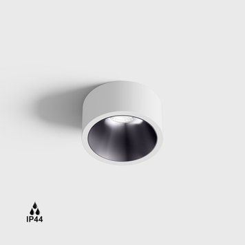 Світильник LTX INVISIBLE MINI OUT, D55mm, H58mm, LED 6.3W, 3000K, білий/diamond black (01.2203.7.930.WH/DB) 3415 фото